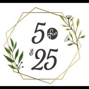 5/25 on MOST items priced 15$ under